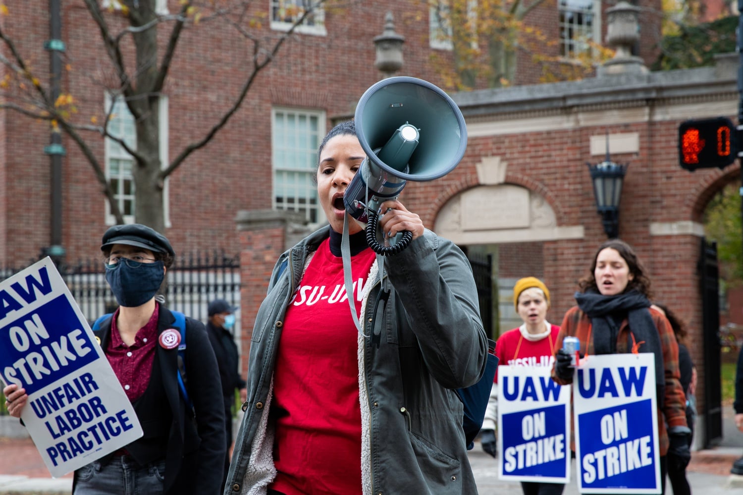 Just 10 days after its last strike, Harvard's graduate student union announced a new strike deadline Monday.
