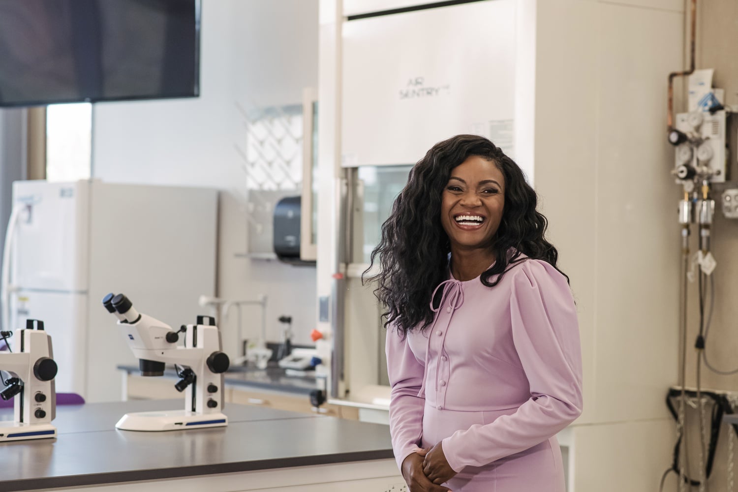 Kizzmekia S. Corbett, a professor at the Harvard T.H. Chan School of Public Health was awarded Federal Employee of the Year by the Partnership for Public Services for her work developing coronavirus vaccines.