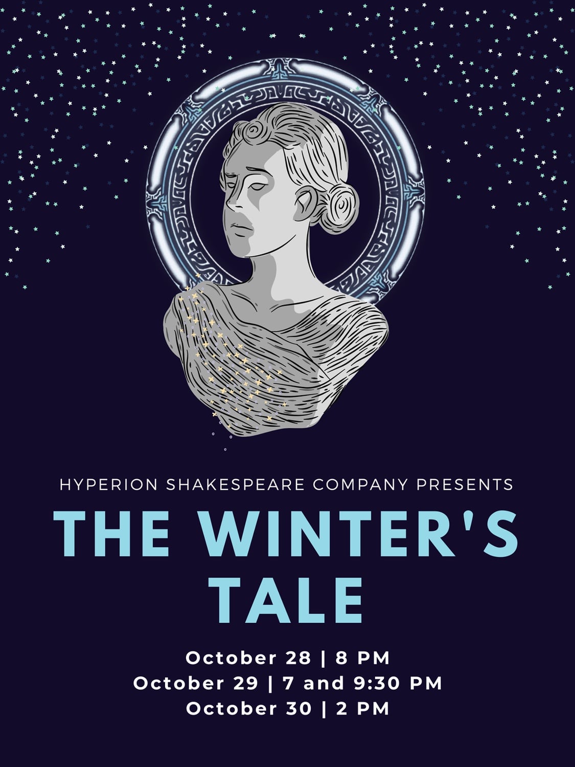 The Hyperion Shakespeare Company’s production of “The Winter’s Tale” opened on Oct. 28.