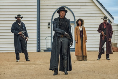 Cover image for ‘The Harder They Fall’ Review: A Fun Retelling of a Western Falls A Little Flat in Execution