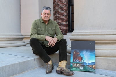 Cover image for The Artist Who Watches Over Widener