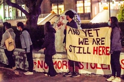 Cover image for Vandalism and Native American Heritage Month: 'We Need People to Have Our Backs'