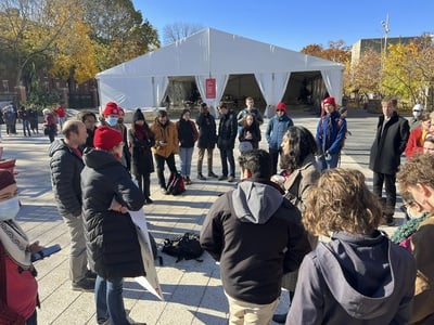 Cover image for On Eve of Ratification Vote, Grad Students Divided on Tentative Contract Agreement