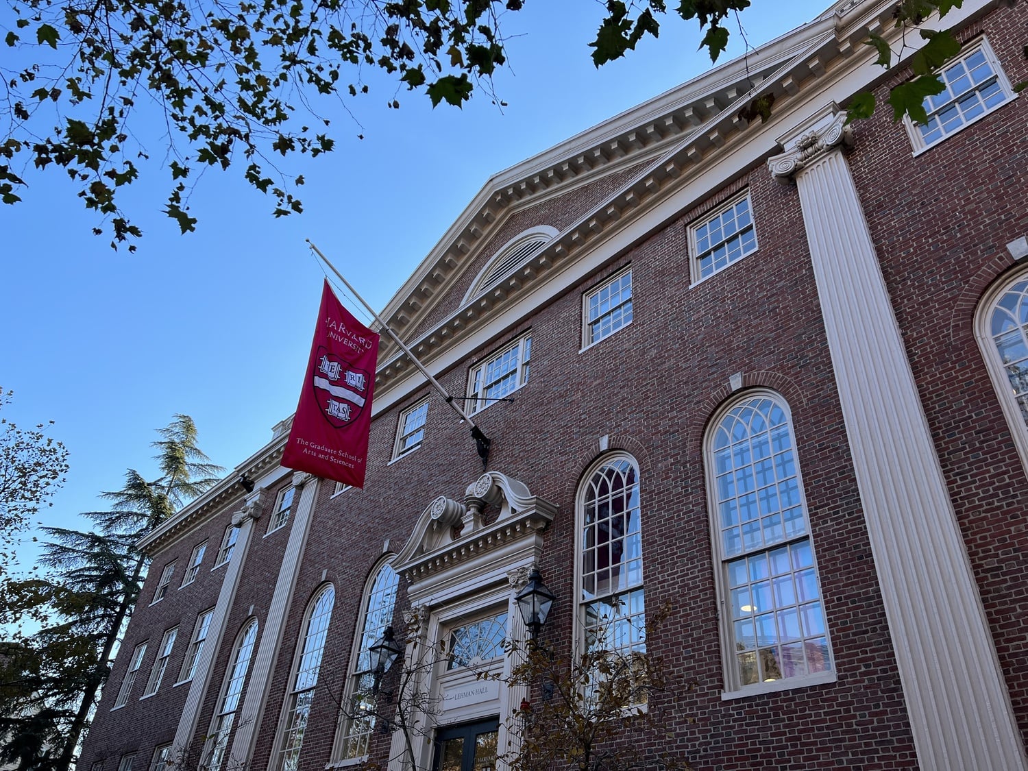 Lehman Hall is located in Harvard Yard.