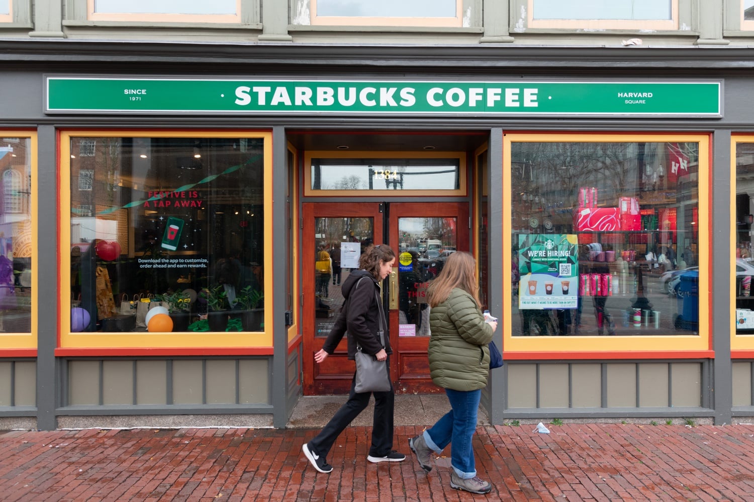 A longtime staple of Harvard Square, Starbucks closed Sunday. The Harvard Shop, which is affiliated with Harvard Student Agencies, will move into the space in 2022.