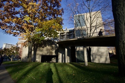 Cover image for Harvard Film Archive Temporarily Closed After Burst Pipe Flooding in Carpenter Center