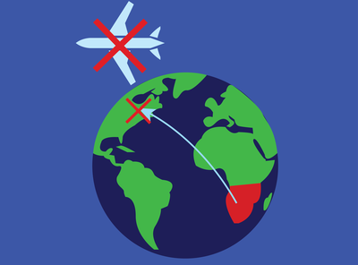 Cover image for Students from Southern Africa Cancel Winter Travel Plans Due to Omicron Travel Ban
