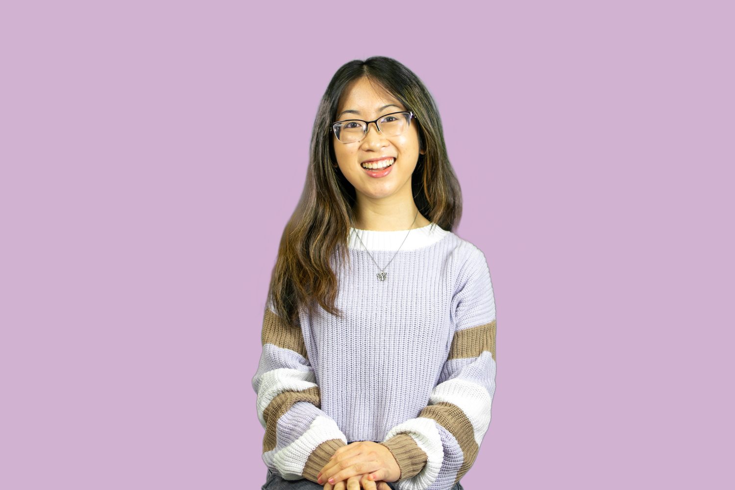 Outgoing Music Executive and incoming Covers Editor-at-Large Clara V. Nguyen ’23.