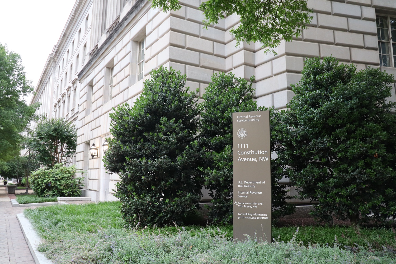 IRS building in Washington, D.C. in June 2021