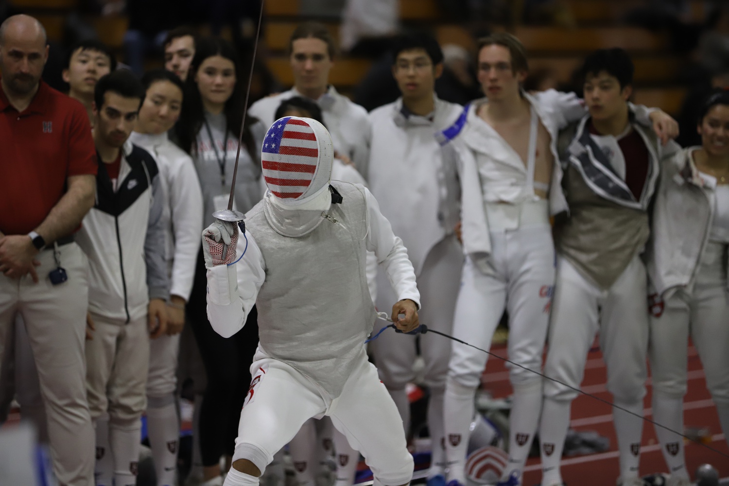 Harvard Fencing participates in the 2020 Ivy League Championships in Cambridge on Feb. 8, 2020. This past weekend, both the No. 4 men and No. 6 women went 2-2 at the St. John's Invitational.