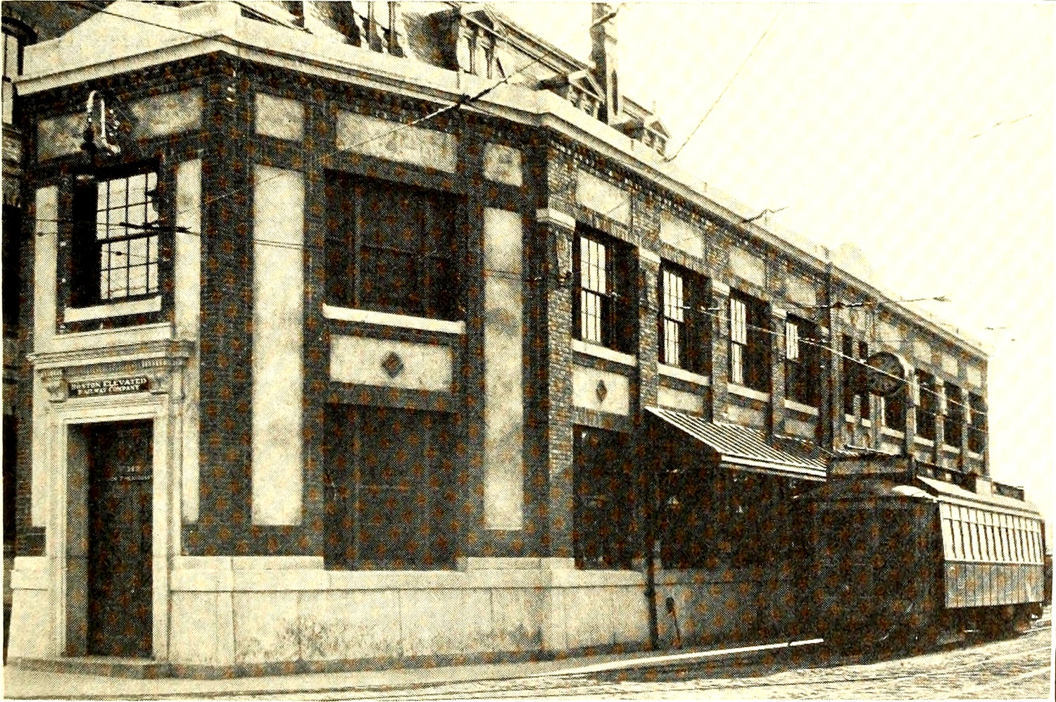 The Boston Elevated Railway's 7th division headquarters opened in 1912. The Conductor's Building, named a national historic site, now houses the Chinese tiki bar and restaurant Wusong Road.