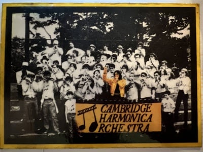 Cover image for ‘Wonderful chaos’: The brief, brilliant rise of the Cambridge Harmonica Orchestra