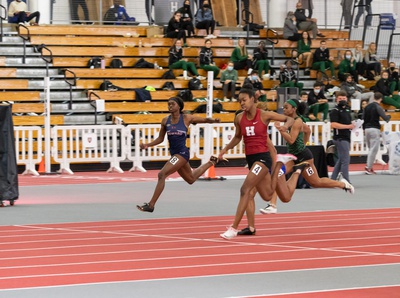 Cover image for Track & Field Finds Success at Crimson Elite Meet
