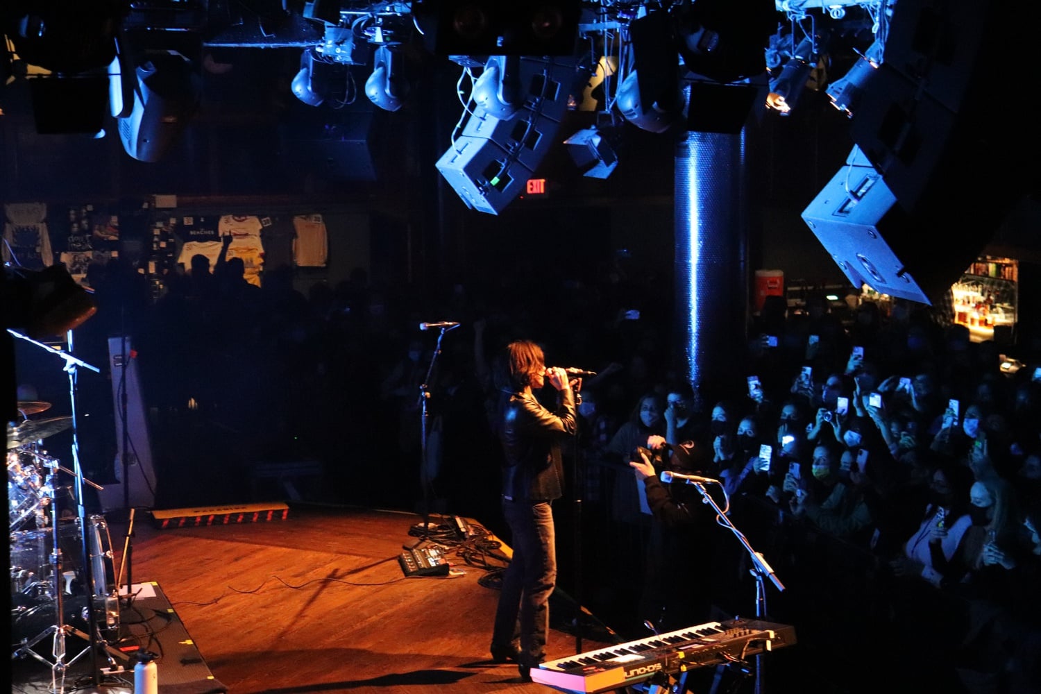 The Aces performed at Paradise Rock Club in Boston on Dec. 7.