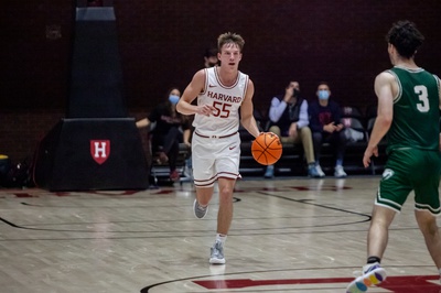 Cover image for Harvard Holds off Cornell, Keeps Postseason Hopes Alive