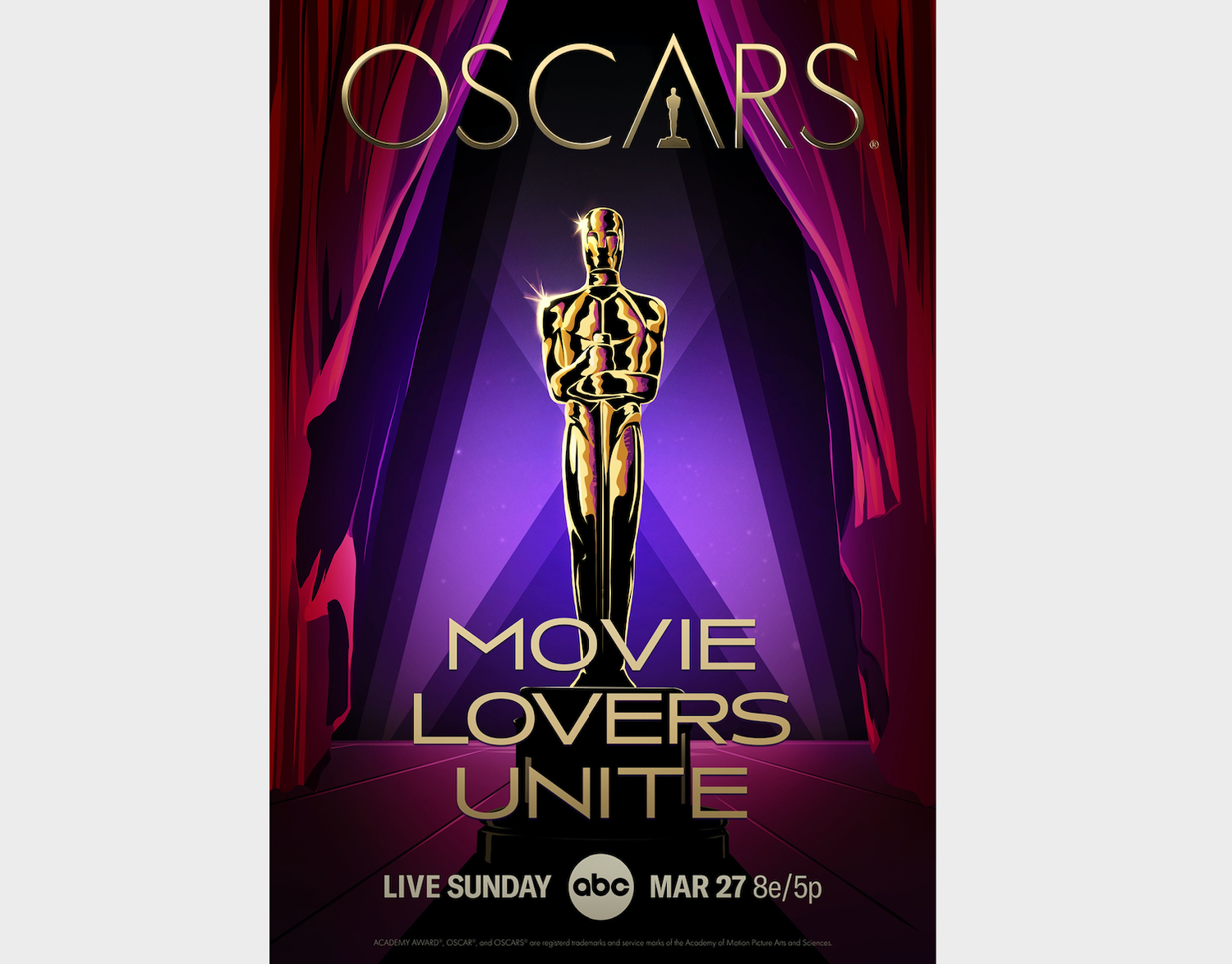 The Academy of Motion Picture Arts and Sciences will announce the 2022 Oscar winners on March 27.