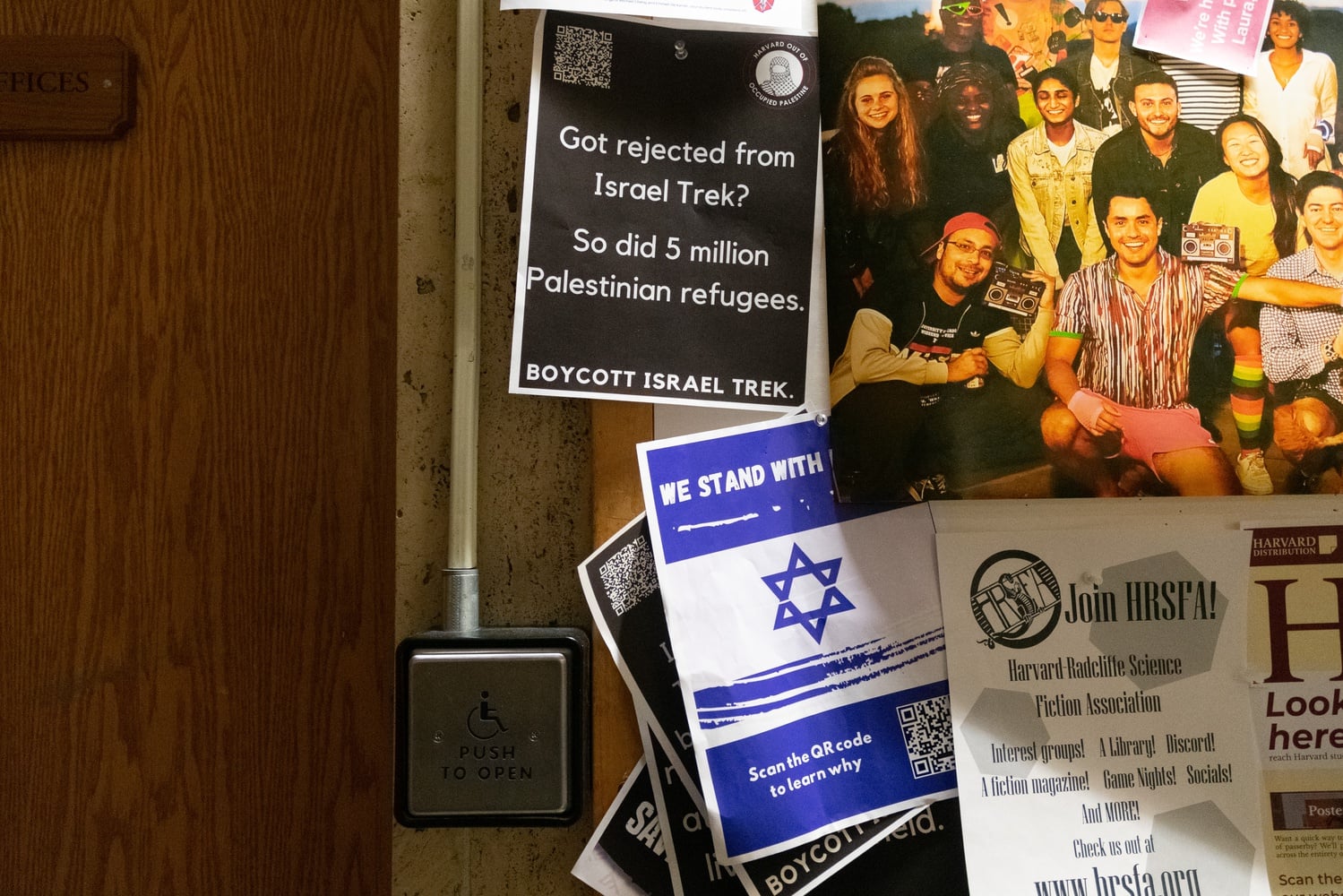 Harvard Out of Occupied Palestine launched a campaign calling for a boycott of the annual Harvard College Israel Trek.