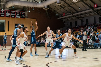 Cover image for Men's Basketball Eliminated from Postseason Contention After Back-to-Back Losses Against Princeton