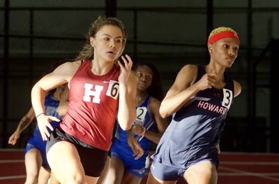 Cover image for Harvard Women's Track and Field Claims Ivy League Indoor Championship, Men Come Second