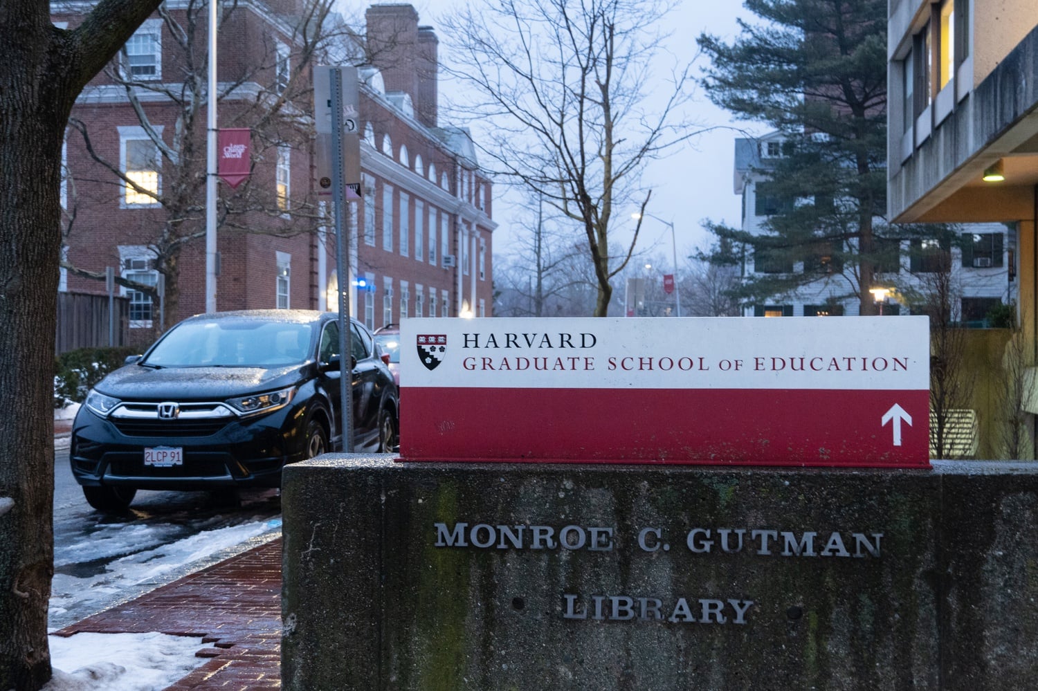 The Harvard Graduate School of Education lies at 13 Appian Way, west of Harvard Yard. HGSE students launched EdEthics Students at HGSE earlier this semester.