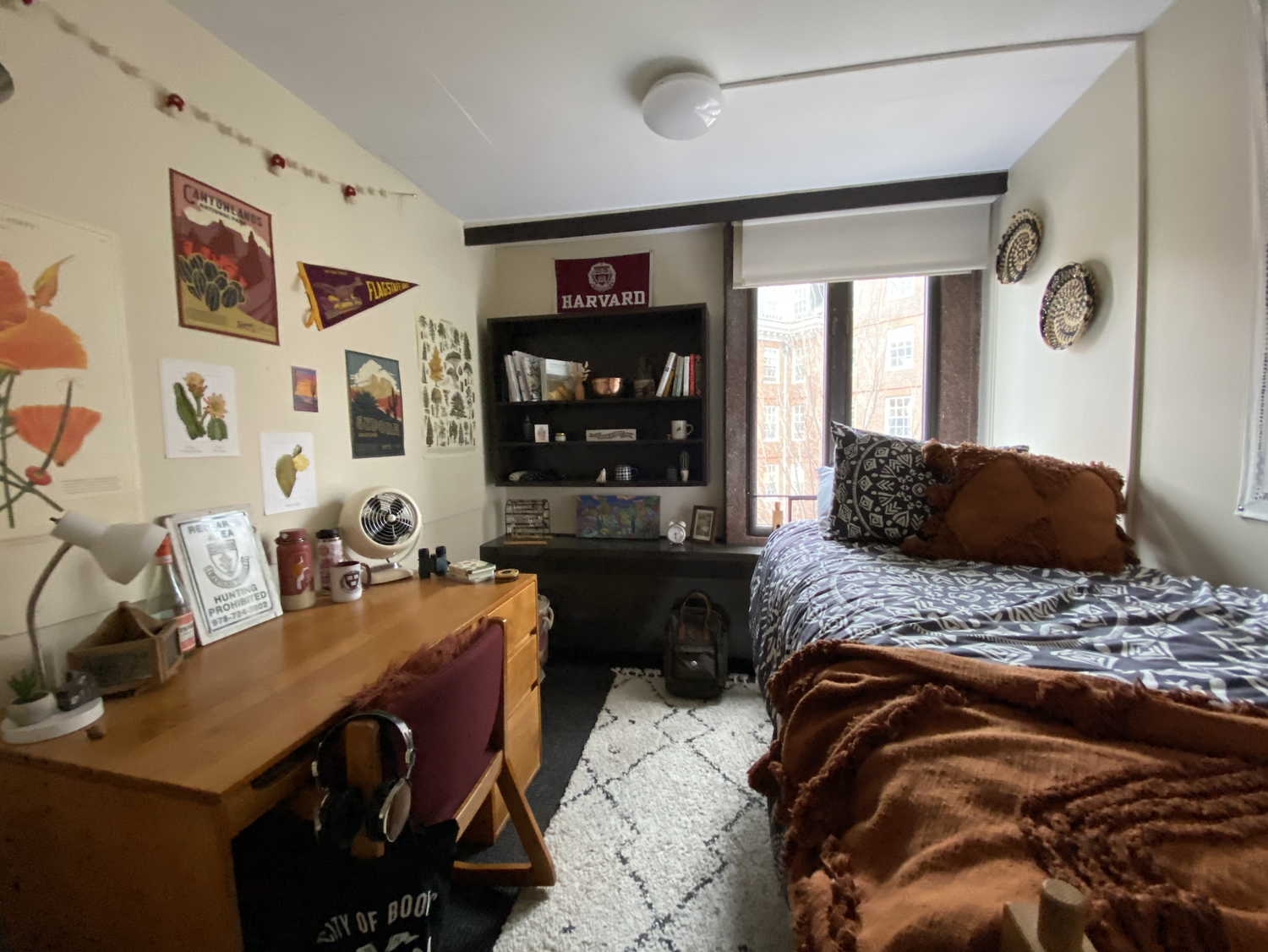 A stylish dorm in Mather House.