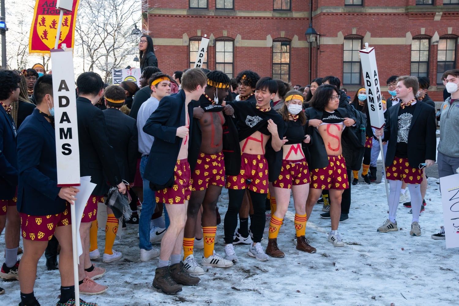 Dressed down or dressed up? It's hard to tell with merch this unconventional.