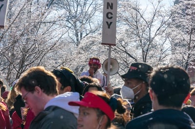 Cover image for Quincy Student Galvanizes Crowd