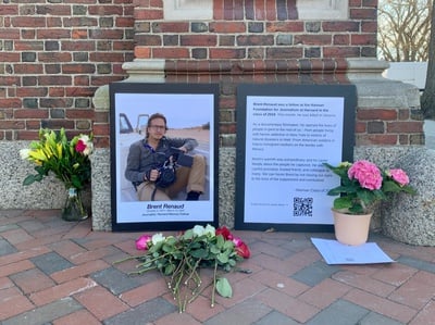 Cover image for Nieman Fellows Honor Colleague Brent Renaud, Acclaimed Journalist Killed in Ukraine