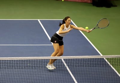 Cover image for Women's Tennis Wraps Up Non-Conference Play with Back-to-Back Victories