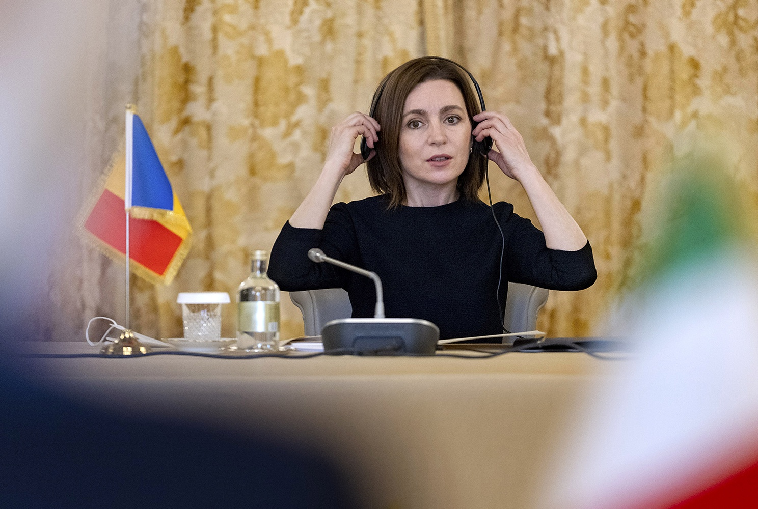 Moldovan President Maia Sandu, pictured on an official visit with the president of Italy, will speak during the Kennedy School's graduation in May.