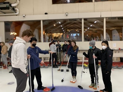Cover image for Fist-Bumping and Broom-Stacking: FM Learns to Curl