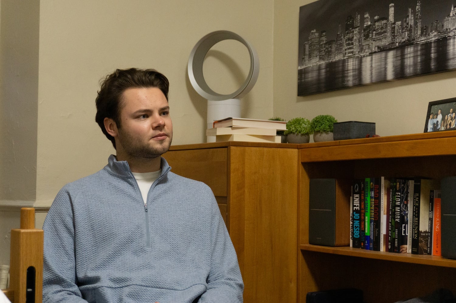 David M. Paffenholz ’22,who took the entire 2020-2021 school year off, spent his year interning for Snapchat — at first remotely from his home in Germany, and then in France with a friend, and then in Spain with his girlfriend.