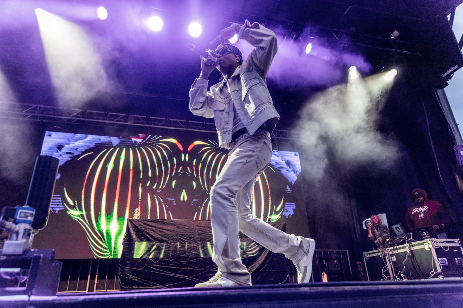 Rapper Swae Lee took the stage at Yardfest just after 7 p.m. Sunday.