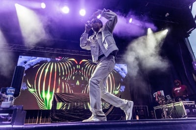 Cover image for Students Sway to Swae Lee at the First In-person Yardfest in Three Years
