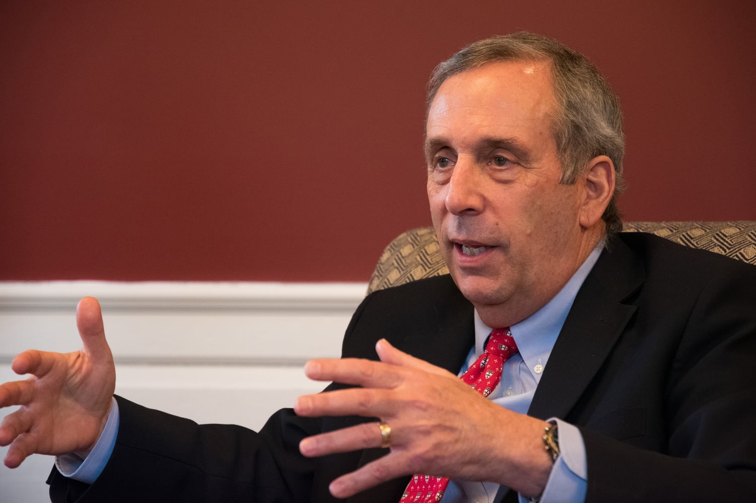 In an interview last week, Harvard President Lawrence S. Bacow said the University will eventually stop requiring asymptomatic affiliates to test for Covid.