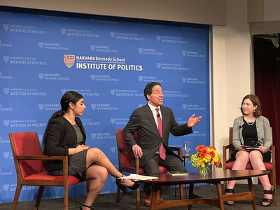Cover image for ‘Dangerous’: Rep. Jamie Raskin Says Jan. 6 Should Have Ended the Electoral College at HKS Event