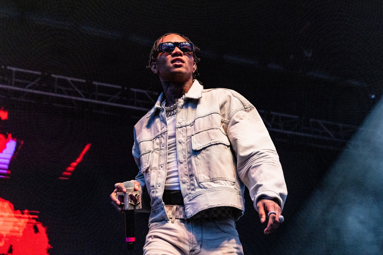 Rapper Swae Lee headlined the first in-person Yardfest since 2019.