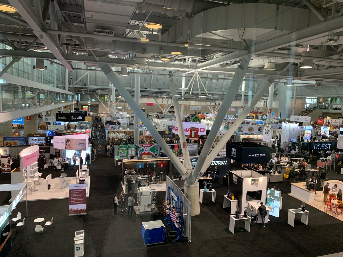 The Specialty Coffee Expo was held in Boston this year.