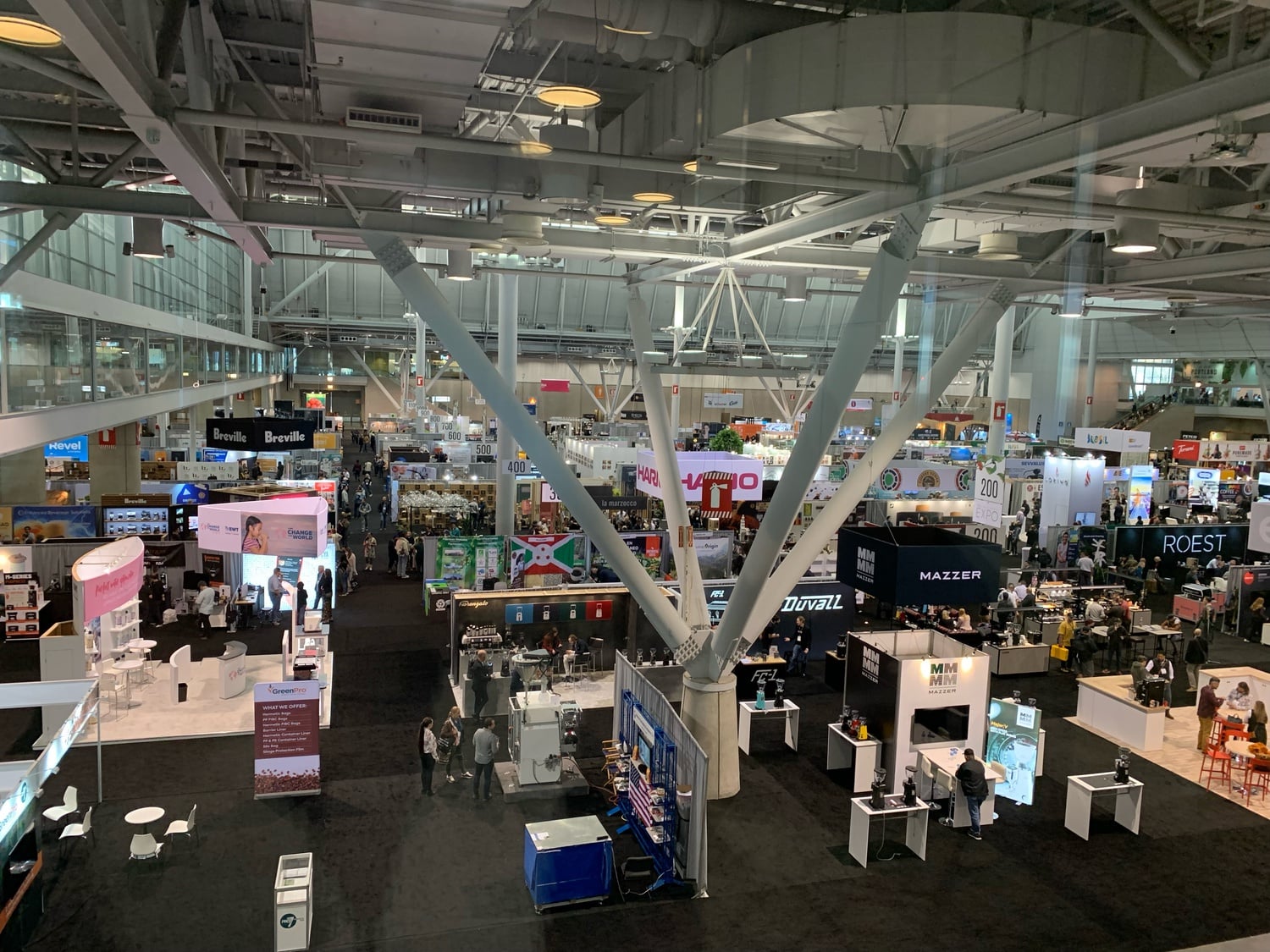 The Specialty Coffee Expo was held in Boston this year.