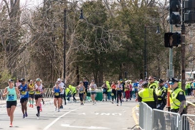 Cover image for ‘Once-in-a-Lifetime Experience’: Students Run the 2022 Boston Marathon
