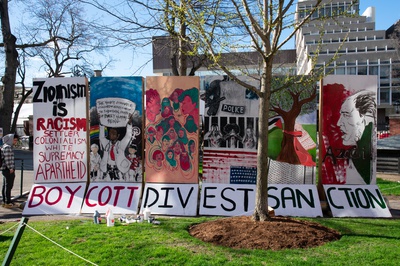 Cover image for Palestine Solidarity Committee Hosts Annual Israeli Apartheid Week, Drawing Backlash from Harvard Hillel