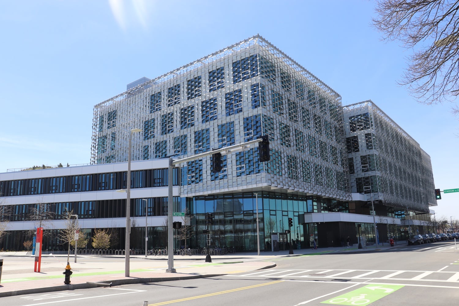 Harvard's Science and Engineering Complex, located in Allston, completed construction in 2020.