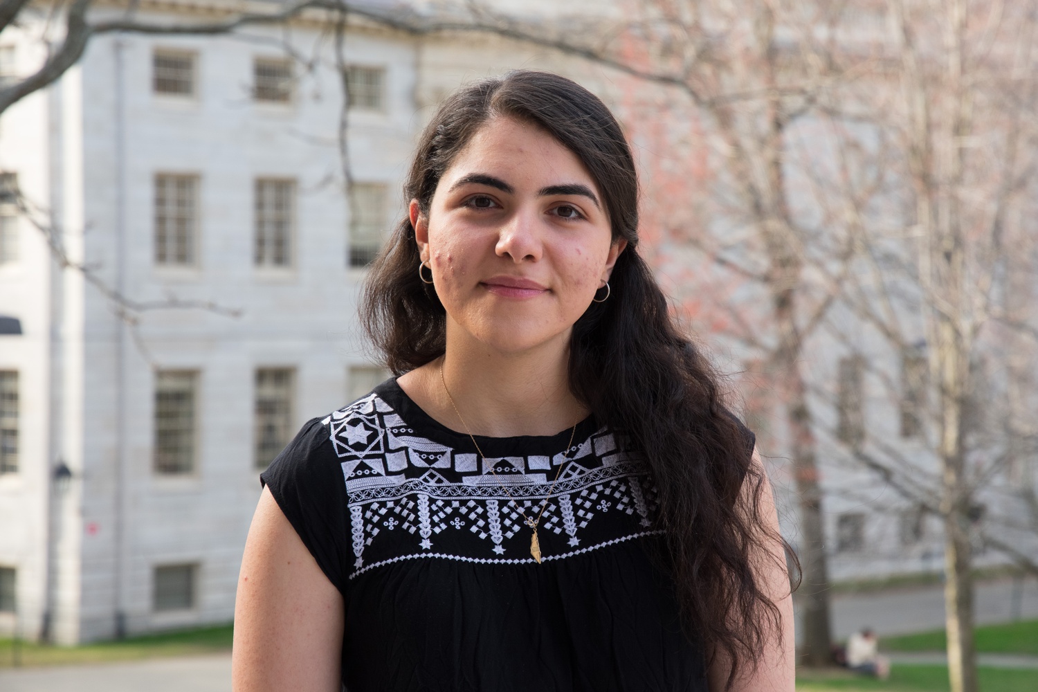 Nadine S. Bahour '22 is a representative from the Palestine Solidarity Committee, a student group which opposed the Israel Trek, a spring break trip to Israel.