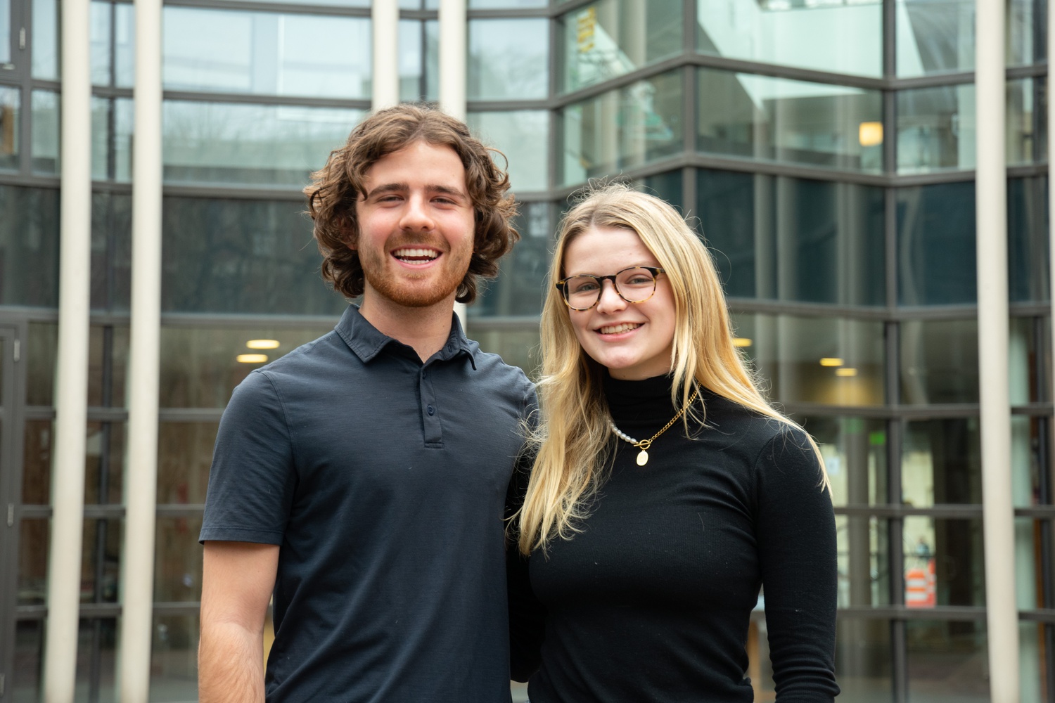 Blake Koerber '24 and Elizabeth Roosevelt '25 both went on the Israel Trek.