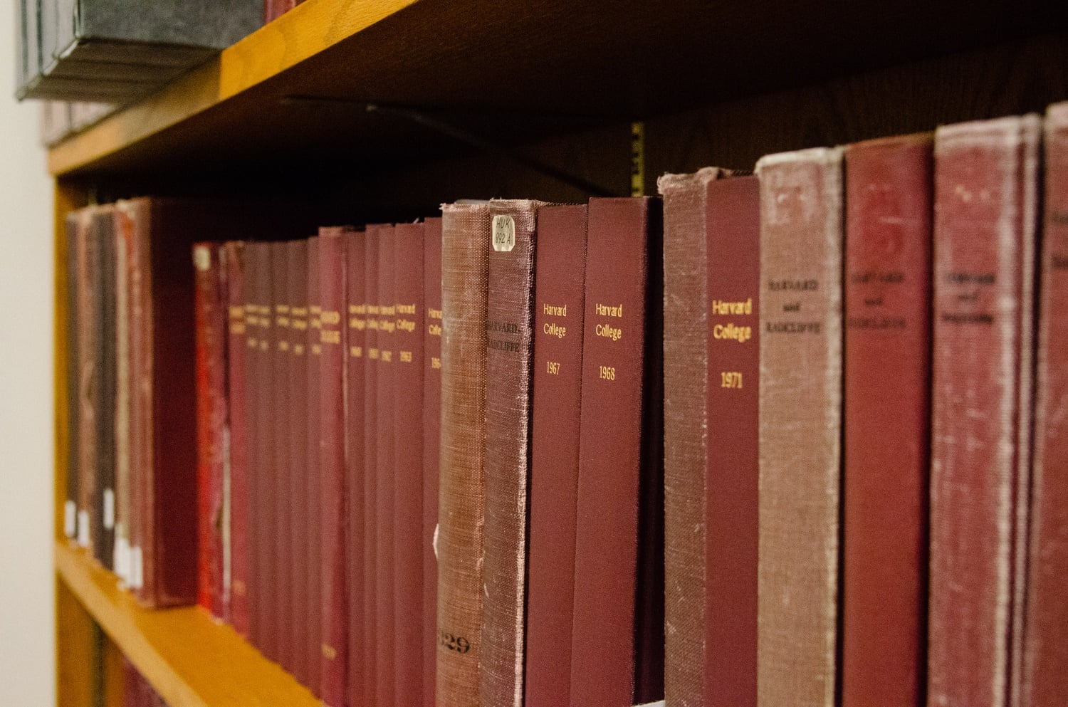 The 1969 edition of the Harvard-Radcliffe yearbook contains a 24-page section entitled "BLACKS", featuring a collection of editorials by Black students at the time.