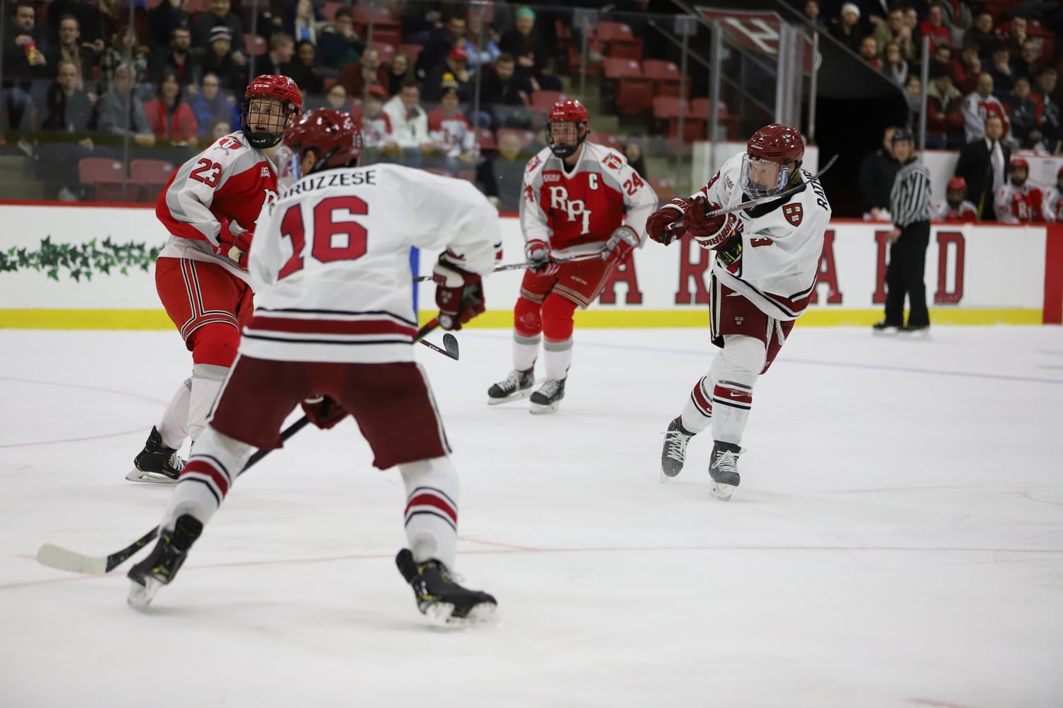 Men's ice hockey is scheduled to play No. 14 Cornell at home in Bright-Landry this Saturday.