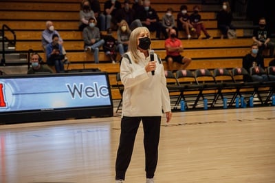 Cover image for A Lavietes Legend Retires: Kathy Delaney-Smith, Coach of the Year