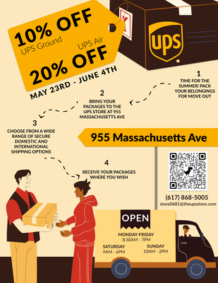 Cover image for Prepare for your summer with UPS!