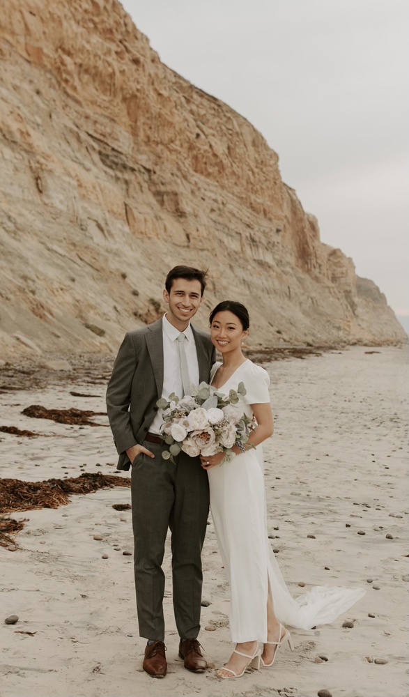 Alejandro E. Jimenez ’22 and Denise Jimenez.