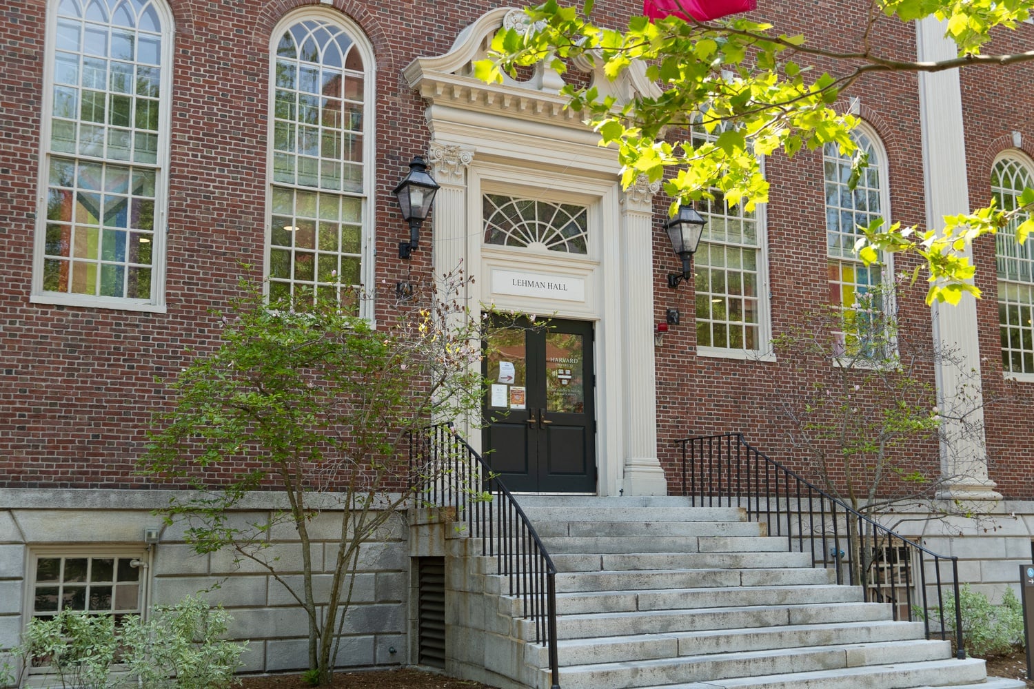 Lehman Hall, located in Harvard Yard, is the student center of the Graduate School of Arts and Sciences.
